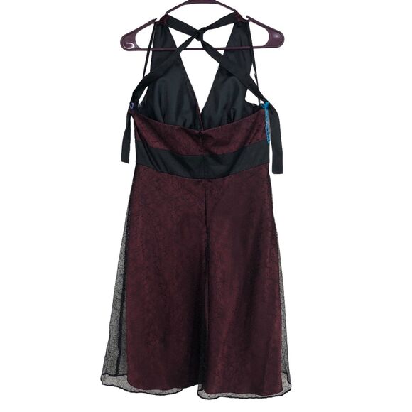 Jones of New York Evening Cocktail Dress, wedding party, Halter Style SZ 12 - Picture 5 of 10